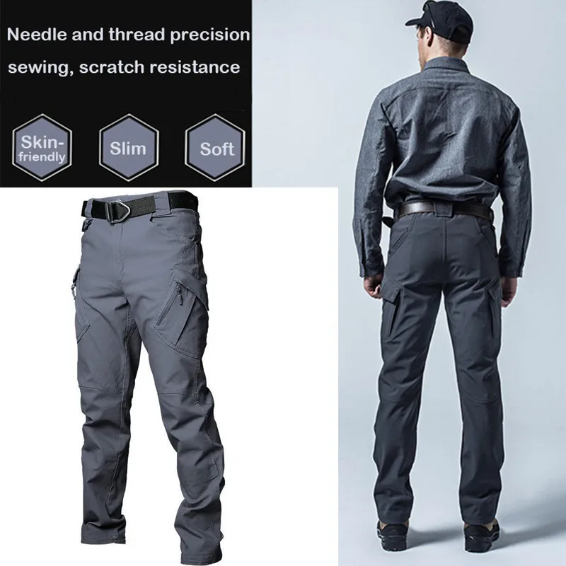 S-5XL Men Casual Cargo Pants Elastic Outdoor Hiking Trekking Army Tactical Sweatpants Camo Military Combat Multi pocket Trousers
S-5XL Men Casual Cargo Pants Elastic Outdoor Hiking Trekking Army Tactical Sweatpants Camo Military Combat Multi pocket Trousers