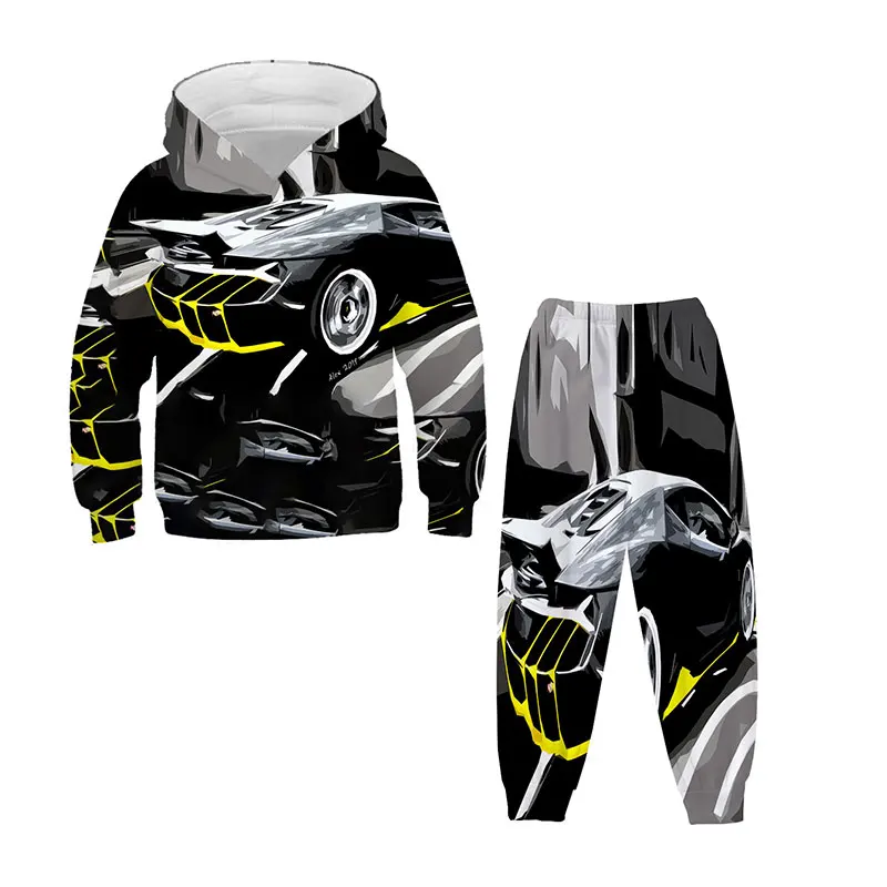 Kids Hoodie Set Auto Sweatshirt+Pants Suit for Boys Girls Children Cool Tops+Bottom Long Sleeve Pullover Clothes for 4-14 Years
Kids Hoodie Set Auto Sweatshirt+Pants Suit for Boys Girls Children Cool Tops+Bottom Long Sleeve Pullover Clothes for 4-14 Years
