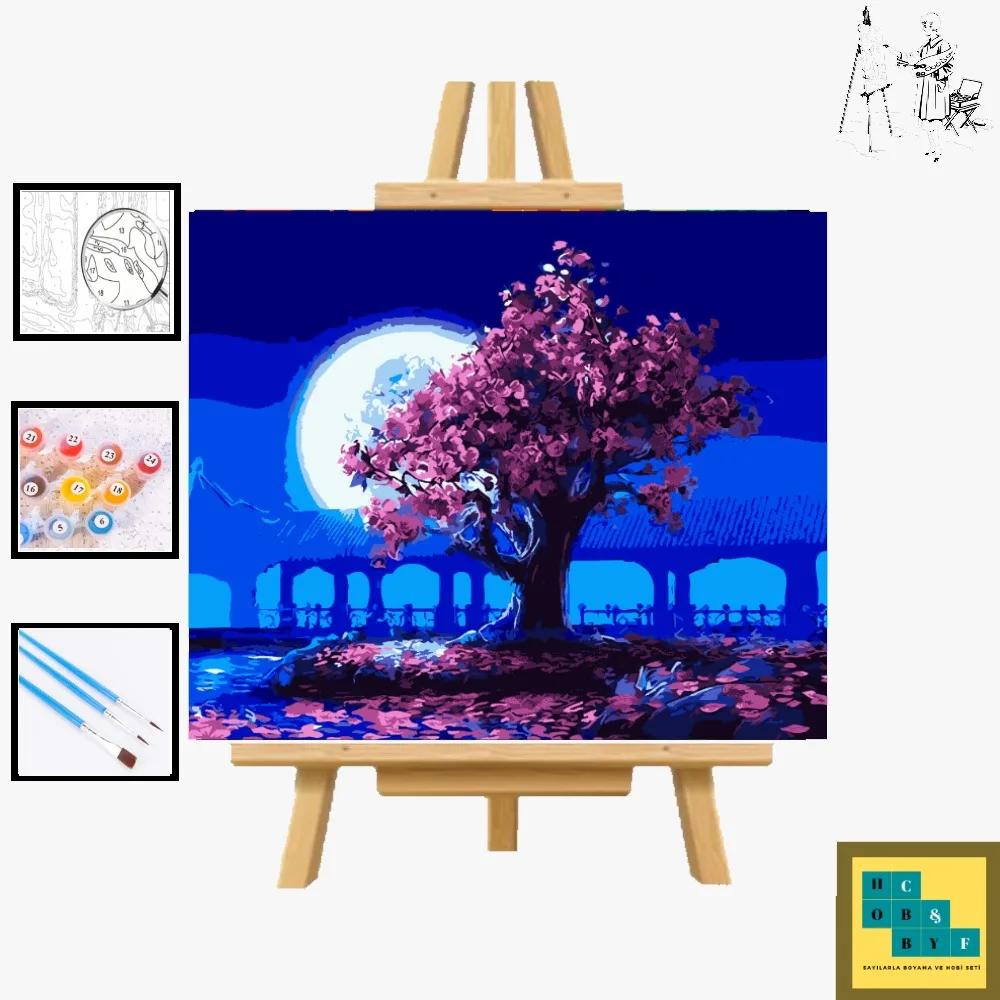 40x50 Painting By Number Set Canvas Brush and Paint Set Cotton Canvas Cloth Framed Easel Fun Educational Colorful Quality Hobby
40x50 Painting By Number Set Canvas Brush and Paint Set Cotton Canvas Cloth Framed Easel Fun Educational Colorful Quality Hobby