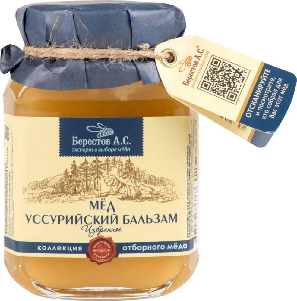 Мед уссурийский бальзам ТМ Берестов А.С. | Продукты