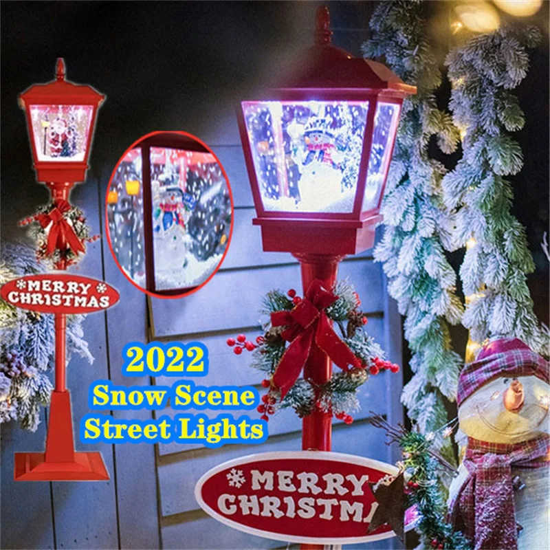 50cm Christmas Electric Snow Music Street Lights Christmas Home Decoration LED Light Emitting Ornaments Scene Layout Props 2022
50cm Christmas Electric Snow Music Street Lights Christmas Home Decoration LED Light Emitting Ornaments Scene Layout Props 2022