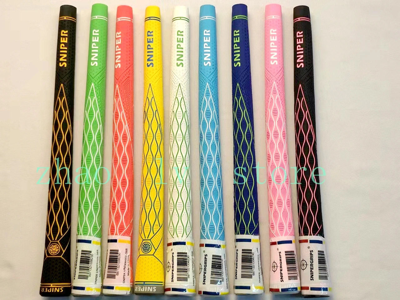10/20 Pcs NEW SNIPER Golf Woman Grip Rubber Standard 56R 9 Color Super Light Soft Iron/Wooden Universal Club Grip Free Golf Tape
10/20 Pcs NEW SNIPER Golf Woman Grip Rubber Standard 56R 9 Color Super Light Soft Iron/Wooden Universal Club Grip Free Golf Tape