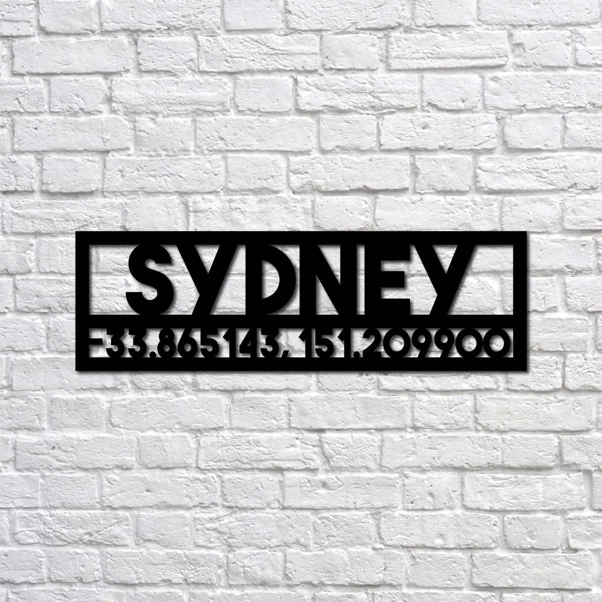 Metal Wall Art Sydney and Coordinates Interior Decoration Home Decor Wall Hanging Home Decoration Wall Art 70x23 cm
Metal Wall Art Sydney and Coordinates Interior Decoration Home Decor Wall Hanging Home Decoration Wall Art 70x23 cm