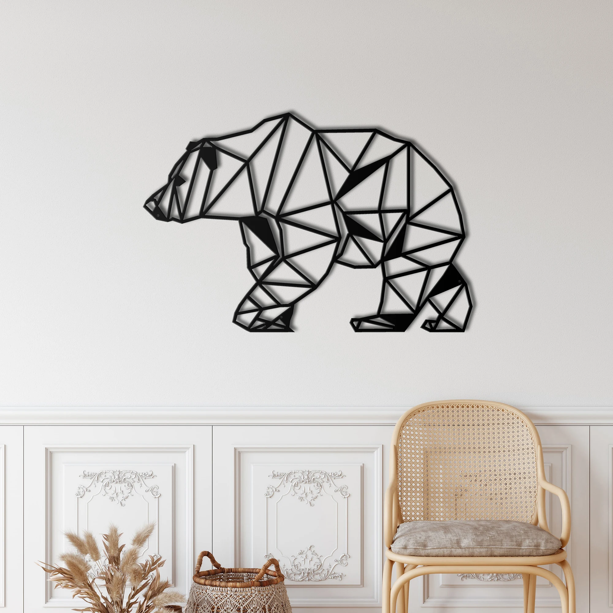 Metal Wall Decor, Metal Bear Wall Art, Geometric Bear Decor, Home Living Room Office Decoration, Wall Hangings, Metal Art Work
Metal Wall Decor, Metal Bear Wall Art, Geometric Bear Decor, Home Living Room Office Decoration, Wall Hangings, Metal Art Work