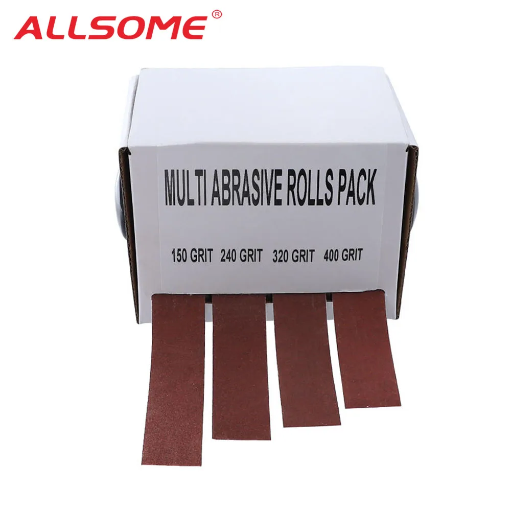 ALLSOME Abrasive Belt Boxed Corrugated Cloth Roll Soft Emery Cloth Roll Dry Grinding Metal Glass Woodworking Sanding Paper
ALLSOME Abrasive Belt Boxed Corrugated Cloth Roll Soft Emery Cloth Roll Dry Grinding Metal Glass Woodworking Sanding Paper
