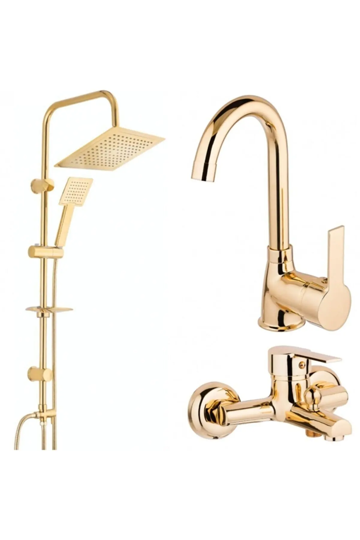 Gold Luxury Wall Faucet Stainless Steel Rain Bath Shower Set Swivel Bath Mixer Black Bathroom Shower Column Set 
Gold Luxury Wall Faucet Stainless Steel Rain Bath Shower Set Swivel Bath Mixer Black Bathroom Shower Column Set