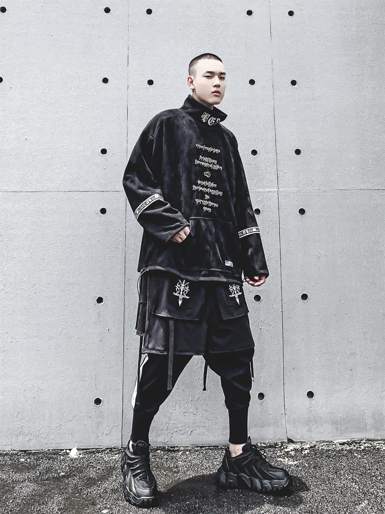 Embroidery Joggers Tactical Fake Two Cargo Pant Man Harajuku Men Trousers Streetwear Hip Hop Function Pants
Embroidery Joggers Tactical Fake Two Cargo Pant Man Harajuku Men Trousers Streetwear Hip Hop Function Pants