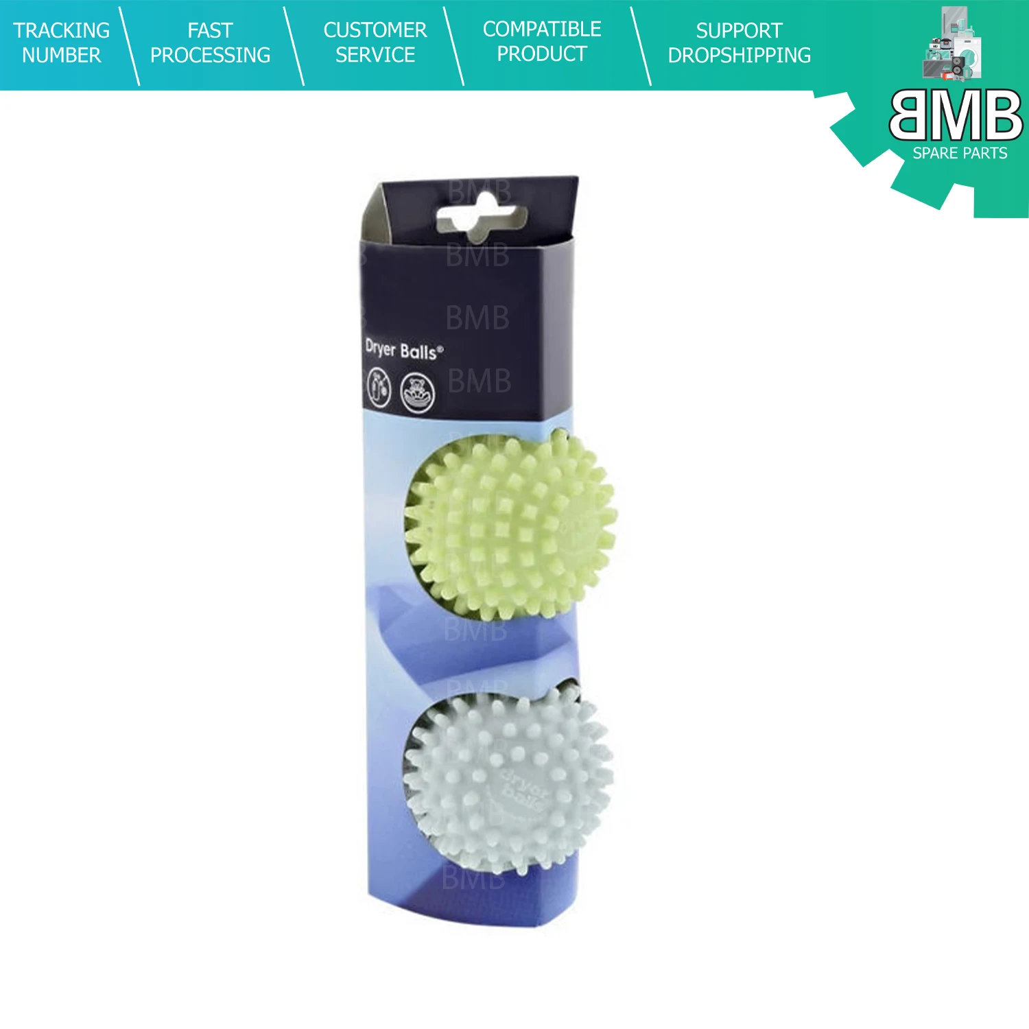 Electrolux Laundry Dryer Balls - Provides Faster Drying - Reduces Static Electricity and Wrinkles 9029791861
Electrolux Laundry Dryer Balls - Provides Faster Drying - Reduces Static Electricity and Wrinkles 9029791861