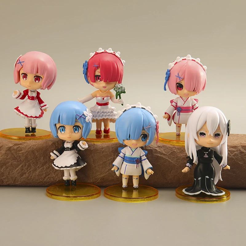 6 шт./компл. мультяшная фигурка модель Kawaii Rem аниме Re: жизнь в другом мире от нуля автомобиль настольное украшение коллекция фанатов 1c
6 шт./компл. мультяшная фигурка модель Kawaii Rem аниме Re: жизнь в другом мире от нуля автомобиль настольное украшение коллекция фанатов 1c