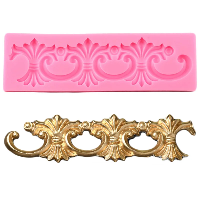 Relief Lace Silicone Mold Cake Border Fondant Mould Cookie Baking Cake Decorating Tools Candy Clay Chocolate Gumpaste Molds
Relief Lace Silicone Mold Cake Border Fondant Mould Cookie Baking Cake Decorating Tools Candy Clay Chocolate Gumpaste Molds
