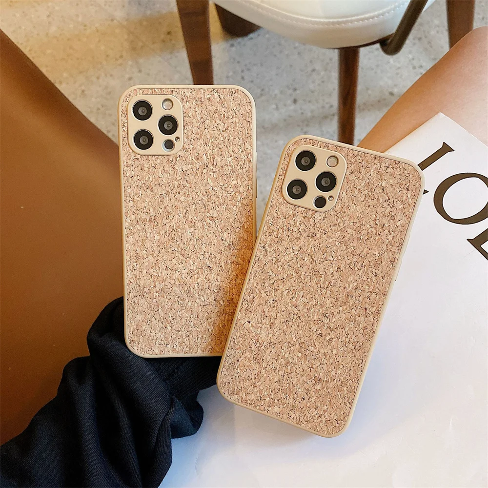 Simple Wood Compress Sawdust Phone Case For iPhone 13 11 12 Pro Max X XR XS 6S 7 8 Plus SE2020 Shockproof Breathable Cork Cover
Simple Wood Compress Sawdust Phone Case For iPhone 13 11 12 Pro Max X XR XS 6S 7 8 Plus SE2020 Shockproof Breathable Cork Cover