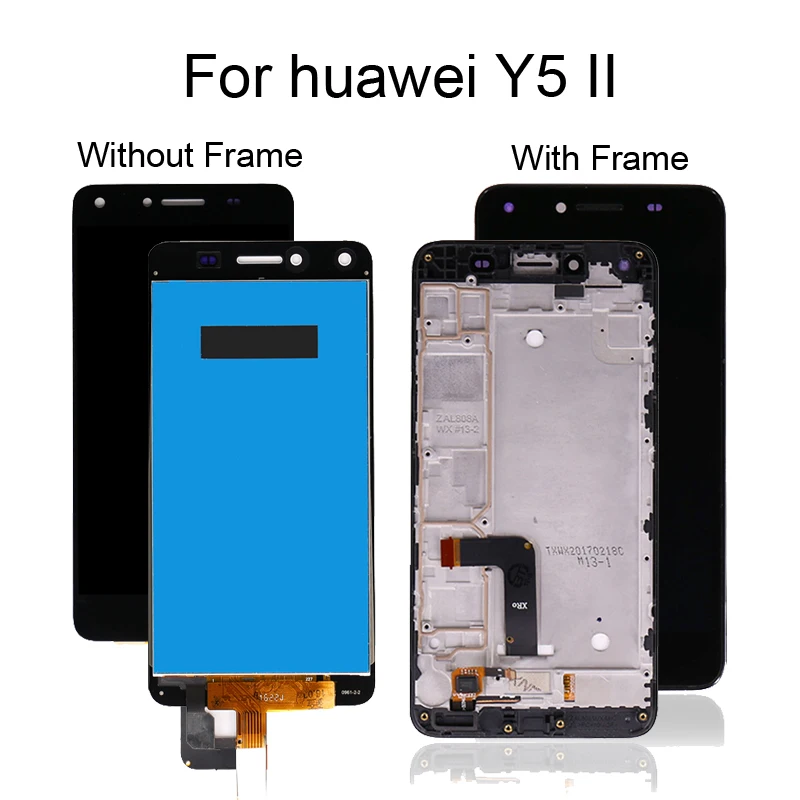 Для Huawei Y5 II LCD сенсорный экран в сборе дигитайзер для Дисплей CUN U29 L21 L01 L02 L03 L22 L23 L33