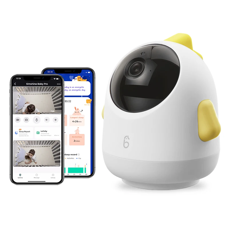 Simshine умные мониторы для детей 2K беспроводная камера няни инфракрасная камера наблюдения с ночным видением Видео Аудио для новорожденных
Simshine умные мониторы для детей 2K беспроводная камера няни инфракрасная камера наблюдения с ночным видением Видео Аудио для новорожденных