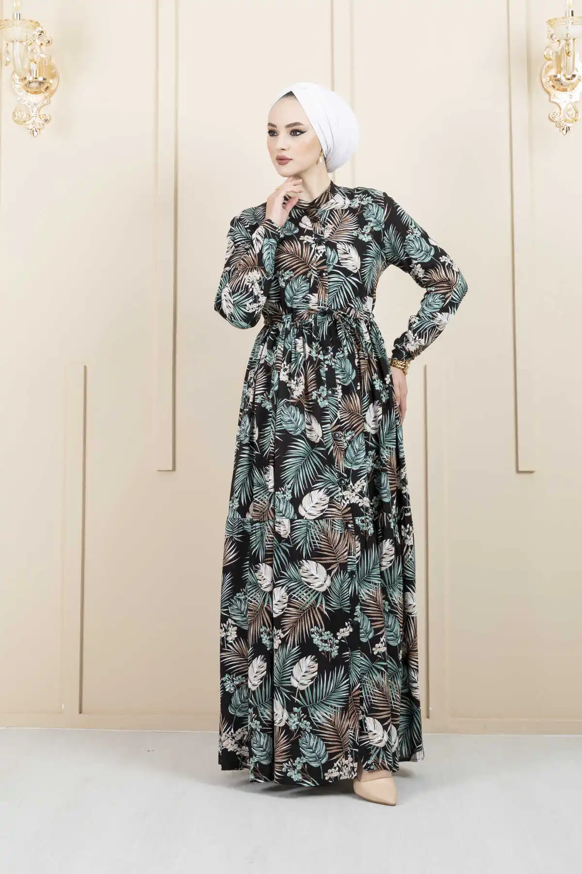 2022 New Season Tropical Patterned Hijab Dress Islamic Clothing Abaya Turkish Dresses Modest Dresses Abaya Tunic Hijab
2022 New Season Tropical Patterned Hijab Dress Islamic Clothing Abaya Turkish Dresses Modest Dresses Abaya Tunic Hijab