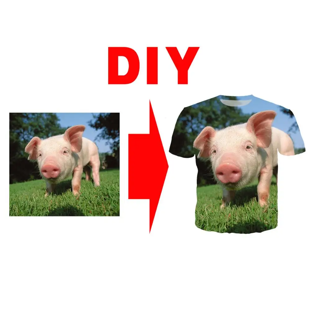 SONSPEE Do It Yourself Пользовательские DIY аниме 3D принт мужские и женские футболки модные