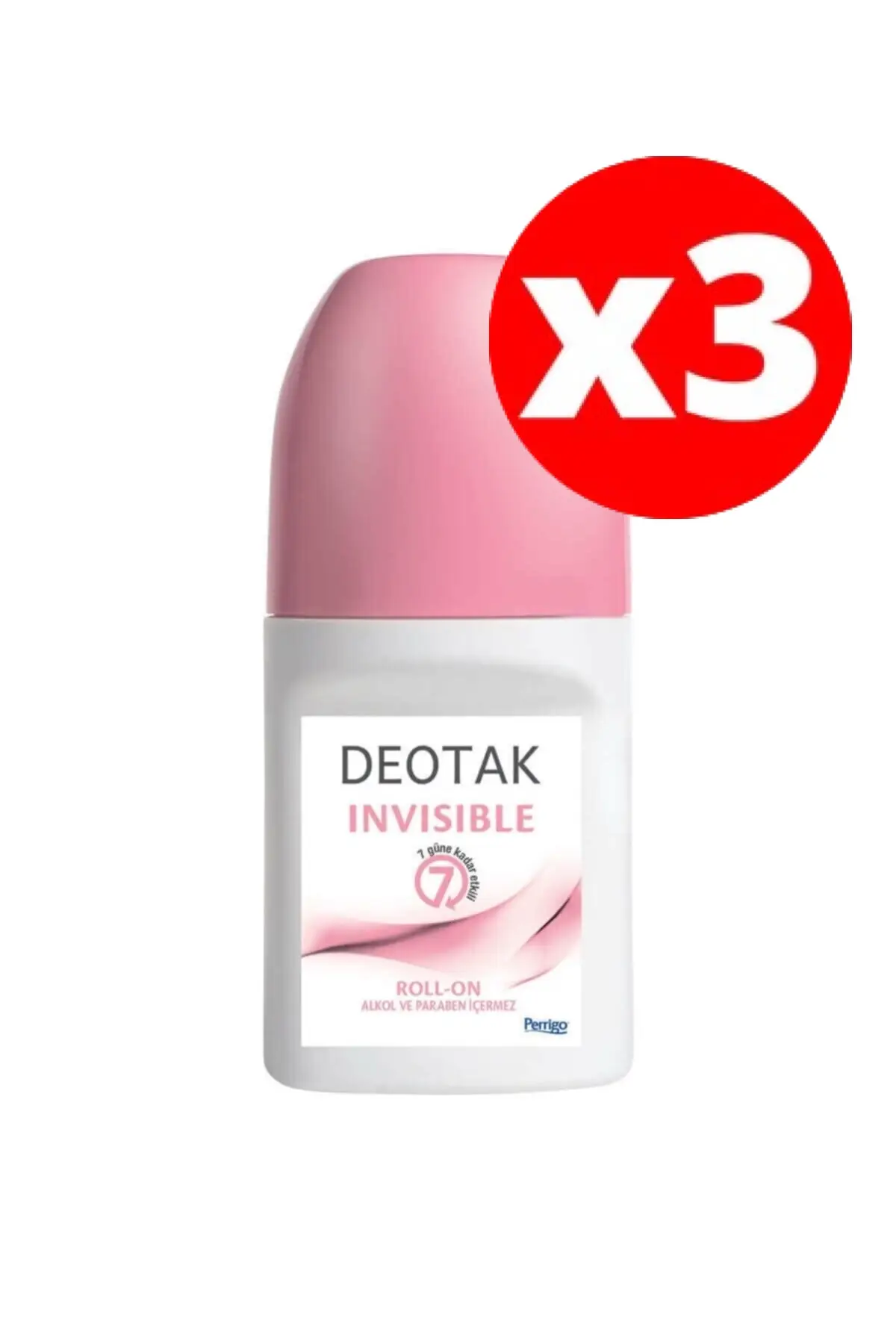3pcs Deotak Invisible Roll-On Women 35 Ml, Armpit Sweat Roll-On, lady Underarm Sweat Fragrant, Suitable for All Skin, Non-Sticky
3pcs Deotak Invisible Roll-On Women 35 Ml, Armpit Sweat Roll-On, lady Underarm Sweat Fragrant, Suitable for All Skin, Non-Sticky