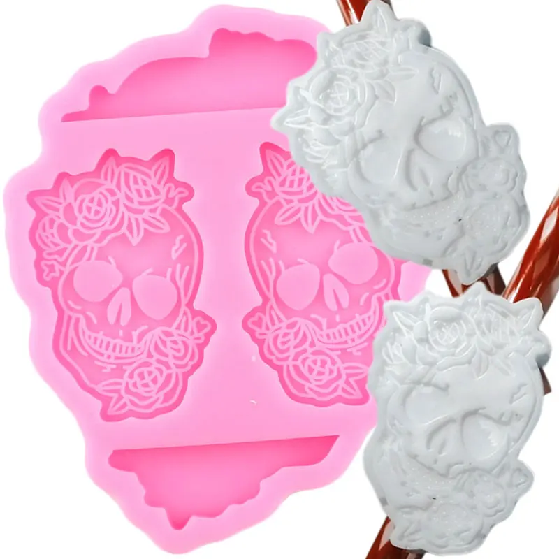 Disney Haloween Skull Straw Topper Silicone Molds Keychain Epoxy Resin Mold Rose Flower Jelly Candy Chocolate Fondant Mould
Disney Haloween Skull Straw Topper Silicone Molds Keychain Epoxy Resin Mold Rose Flower Jelly Candy Chocolate Fondant Mould