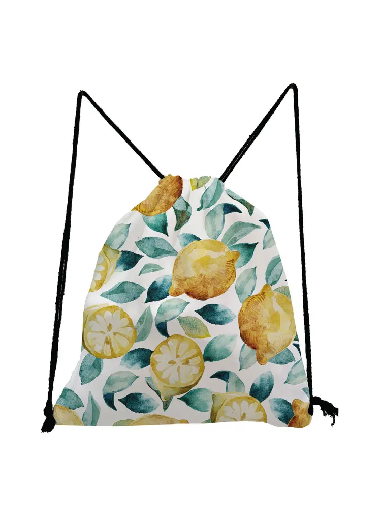Green Leaf Lemon Printed Drawstring Bags Casual Practical Backpack High Capacity Travel Bag Portable Storage Bag Eco Shoes Bag
Green Leaf Lemon Printed Drawstring Bags Casual Practical Backpack High Capacity Travel Bag Portable Storage Bag Eco Shoes Bag