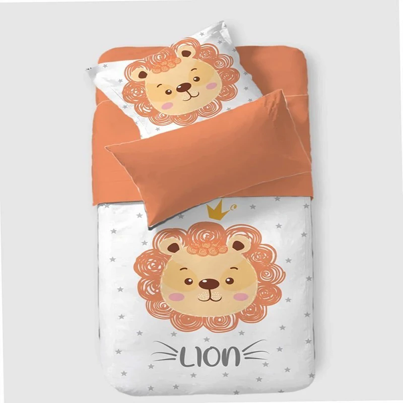 Baby Bedding Set %100 Cotton 2xPillowcase + Duvet Case + Flat Sheet 100x150 Breathable Smooth Comfortable
Baby Bedding Set %100 Cotton 2xPillowcase + Duvet Case + Flat Sheet 100x150 Breathable Smooth Comfortable