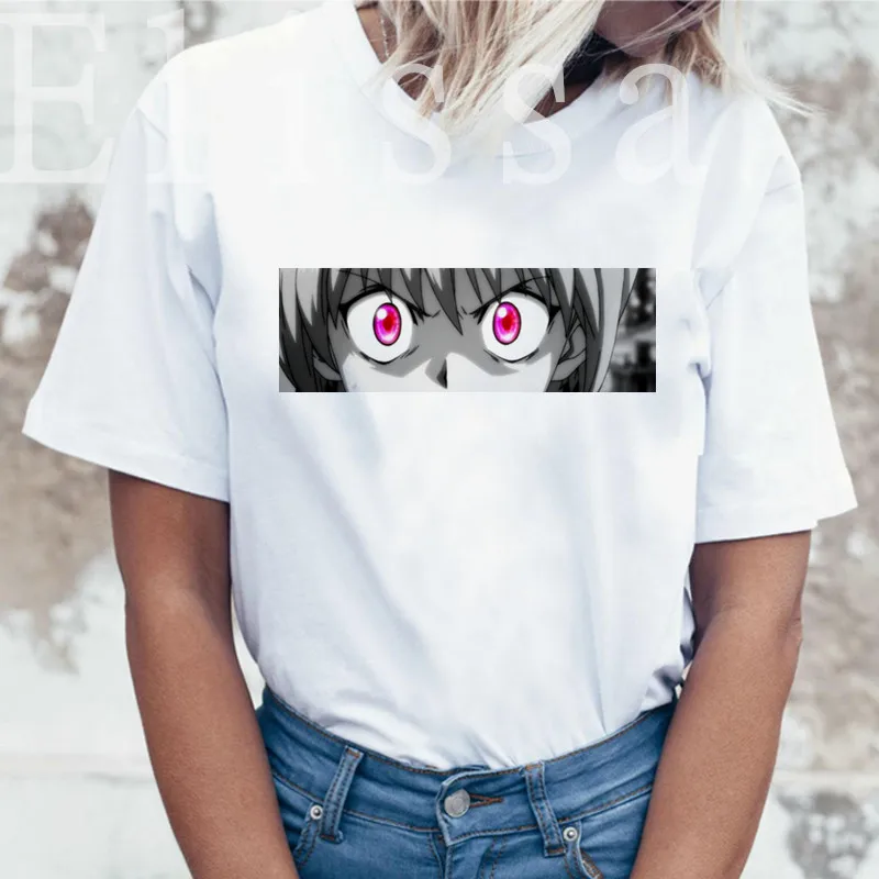 Hunter X Hunter Tearful Summer Aesthetic Korean Style White T Shirt Graphic Harajuku Black Comics Anime Tshirt Top Women Clothes
Hunter X Hunter Tearful Summer Aesthetic Korean Style White T Shirt Graphic Harajuku Black Comics Anime Tshirt Top Women Clothes