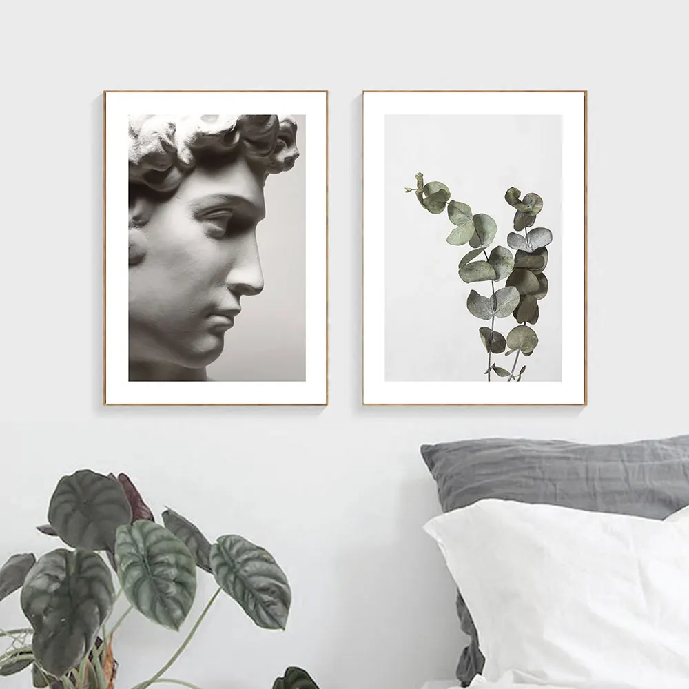 David Bust Poster Print Eucalyptus Branch Canvas Painting Nordic Wall Art For Living Room Home Decor Bedroom Picture On The Wall
David Bust Poster Print Eucalyptus Branch Canvas Painting Nordic Wall Art For Living Room Home Decor Bedroom Picture On The Wall