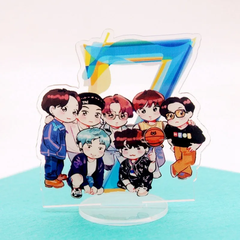 kpop Double Sides Cartoon JIMIN JIN SUGA J-HOPE Stand Figure Desktop Map Of The Soul 7 Fans Collection
kpop Double Sides Cartoon JIMIN JIN SUGA J-HOPE Stand Figure Desktop Map Of The Soul 7 Fans Collection