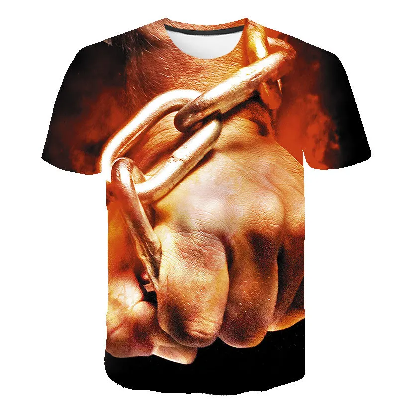 KISSQIQI 2021 Summer Men's New Loose Round Neck Casual Short Sleeve Palm 3D Printing 
KISSQIQI 2021 Summer Men's New Loose Round Neck Casual Short Sleeve Palm 3D Printing