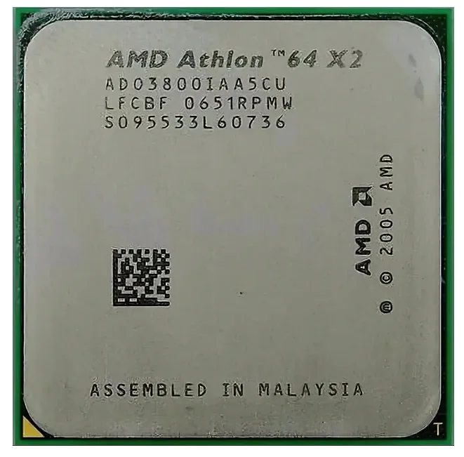 б/у процессор сокет Am2 AMD Athlon 64 X2 3800+ ADO3800IAA5CU|Процессоры| |
