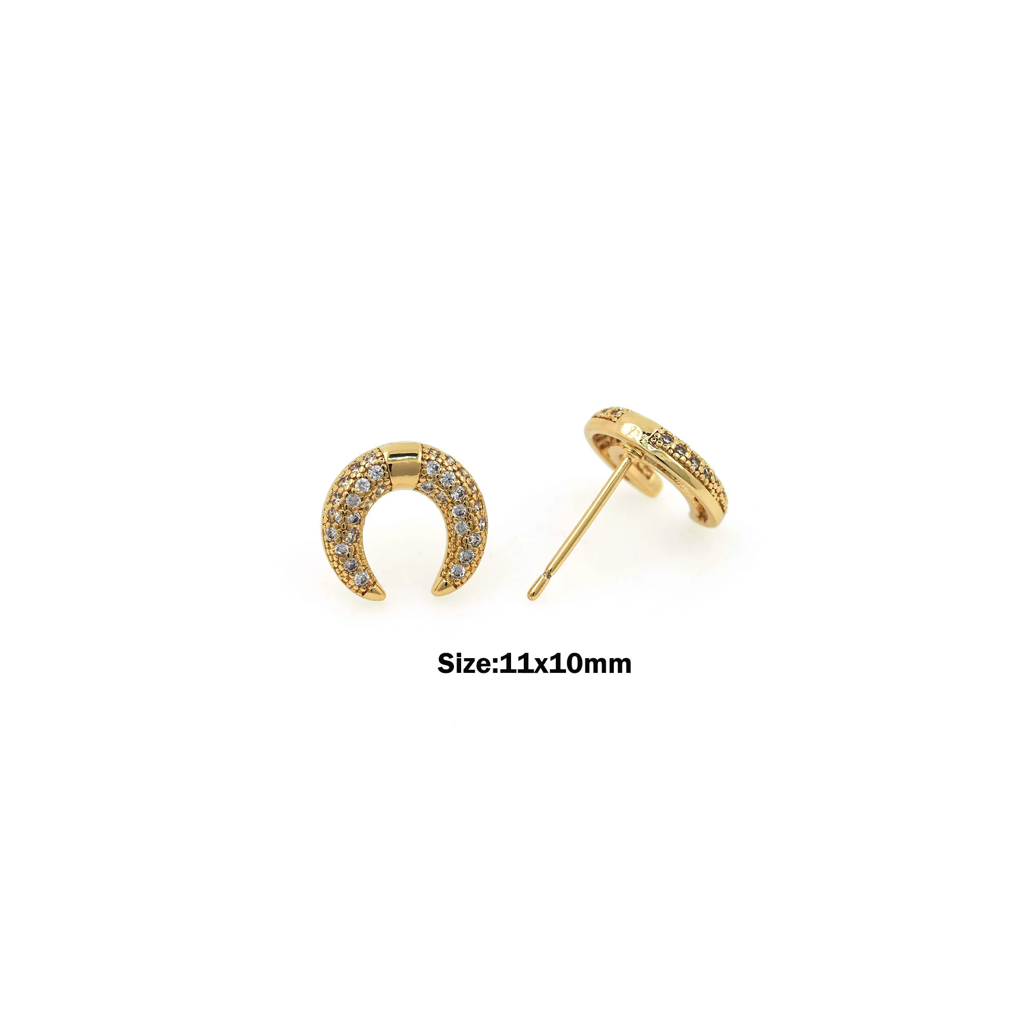 Creative Minimalist Moon Micro-Shop Shining Rhinestone Earrings Ladies Jewelry Trend Celestial Pierced Earrings Party Jewelry
Creative Minimalist Moon Micro-Shop Shining Rhinestone Earrings Ladies Jewelry Trend Celestial Pierced Earrings Party Jewelry