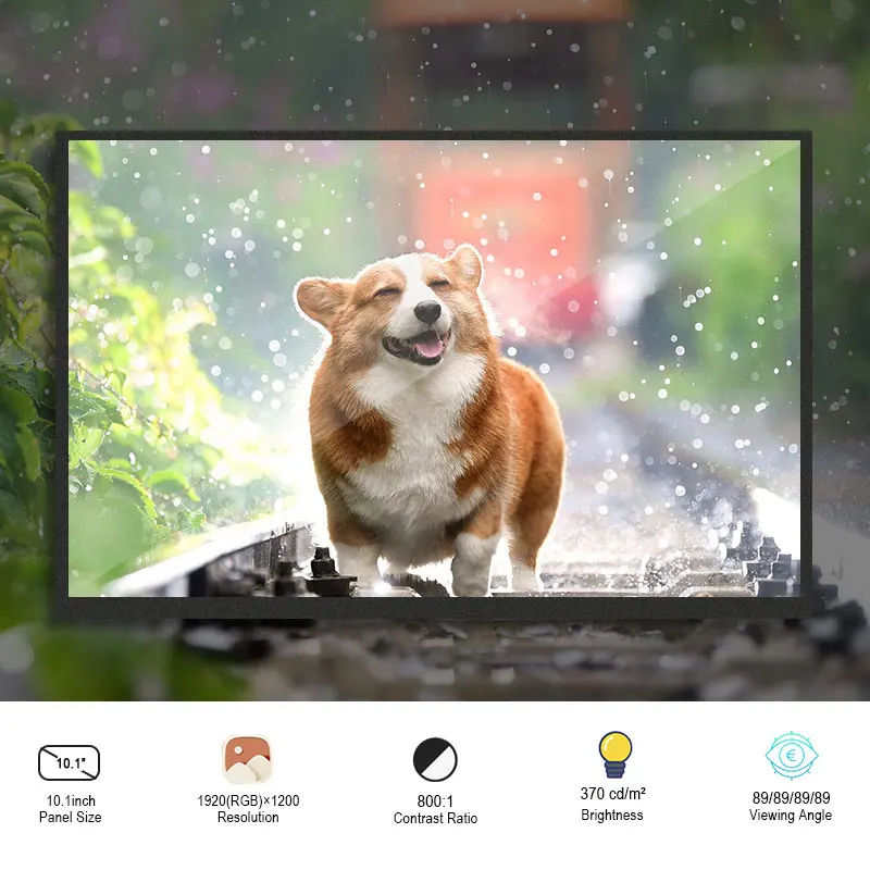 Original CPT CLAA101FP05 10.1 Inch LCD Display Full HD 1920*1200 SRGB 34pin IPS MIPI Interface Liquid Crystal Lcm Module
Original CPT CLAA101FP05 10.1 Inch LCD Display Full HD 1920*1200 SRGB 34pin IPS MIPI Interface Liquid Crystal Lcm Module
