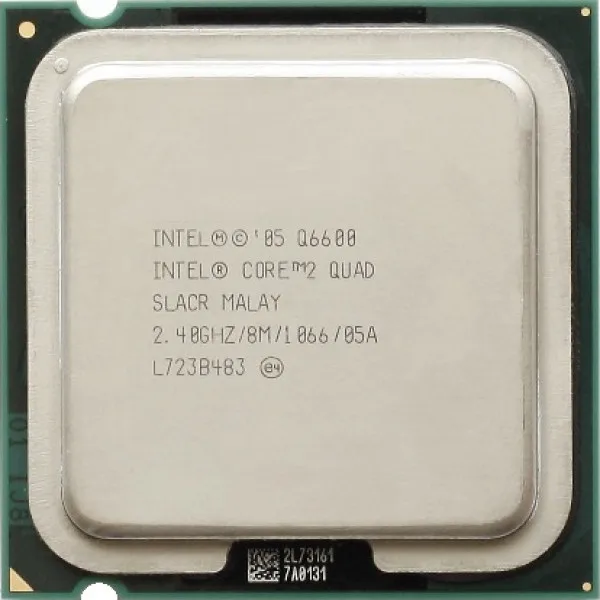 б/у процессор сокет 775 Intel Core2Quad Q6600 2 4/8/1066 SLACR | Компьютеры и офис