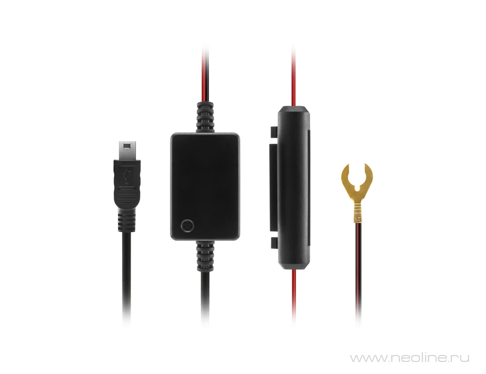 Кабель питания Neoline Fuse Cord для видеорегистраторов с mini USB|Видеорегистраторы| |