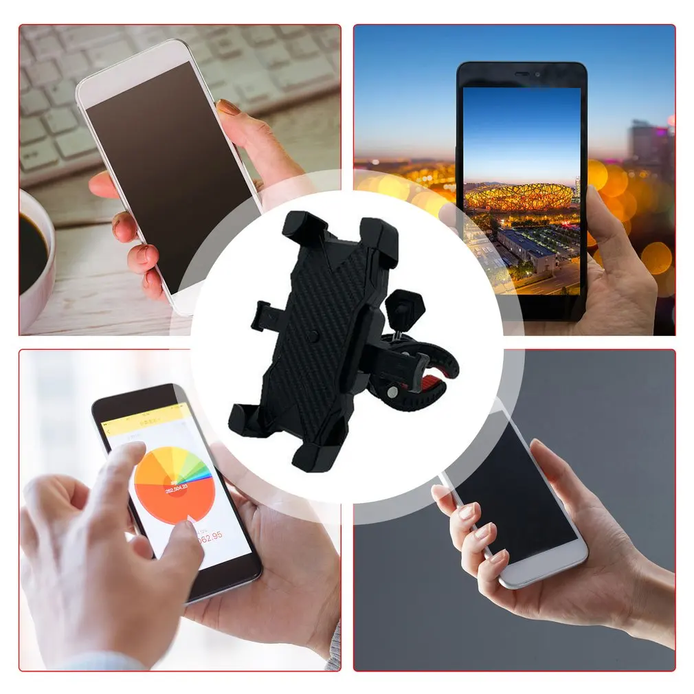 Handlebar Stand Mount Bracket Mount Phone Holder Universal Bicycle Motorcycle Phone Holder Prevent Falling Off Shock Absorption
Handlebar Stand Mount Bracket Mount Phone Holder Universal Bicycle Motorcycle Phone Holder Prevent Falling Off Shock Absorption