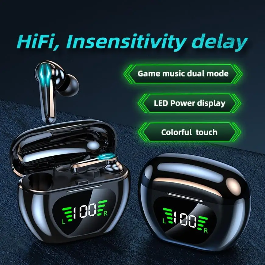 M29 TWS Bluetooth 5.1 Headphones Stereo LED Display Low Latency Gaming Earphone Wireless Touch Control Headset Earbuds For Phone
M29 TWS Bluetooth 5.1 Headphones Stereo LED Display Low Latency Gaming Earphone Wireless Touch Control Headset Earbuds For Phone