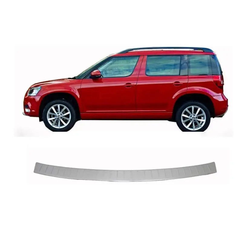 Rear Bumper Sill Cover S. Steel Rear Bumper Protector Rear Bumper Guard for Skoda Yeti II 2009-2016 
Rear Bumper Sill Cover S. Steel Rear Bumper Protector Rear Bumper Guard for Skoda Yeti II 2009-2016
