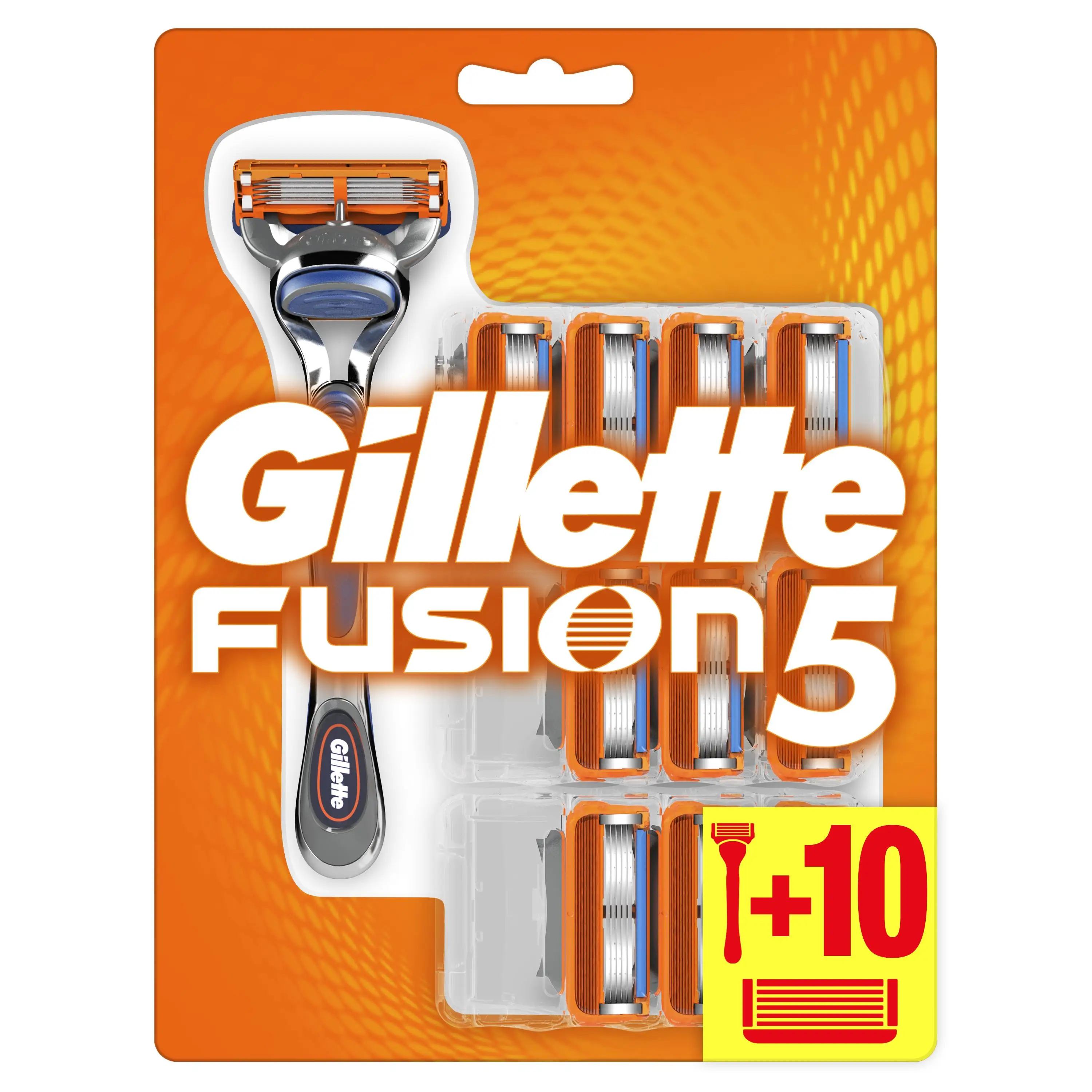 Мужская бритва Gillette Fusion с 11 сменными кассетами | Красота и здоровье
