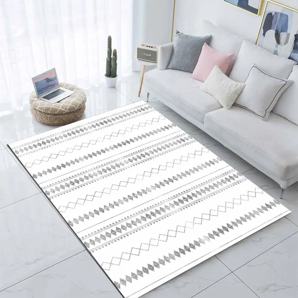 Else White Gray Geometric Stripes Nordec 3d Print Non Slip Microfiber Living Room Decorative Modern Washable Area Rug Mat
Else White Gray Geometric Stripes Nordec 3d Print Non Slip Microfiber Living Room Decorative Modern Washable Area Rug Mat
