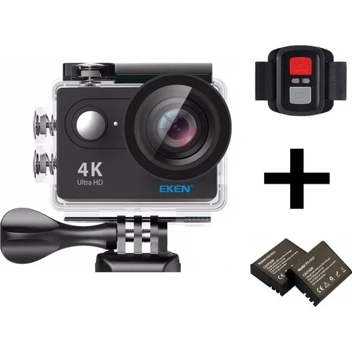 Экшн-камера Eken H9R 4K Ultra Hd Wifi + сменная батарея-черная | Электроника