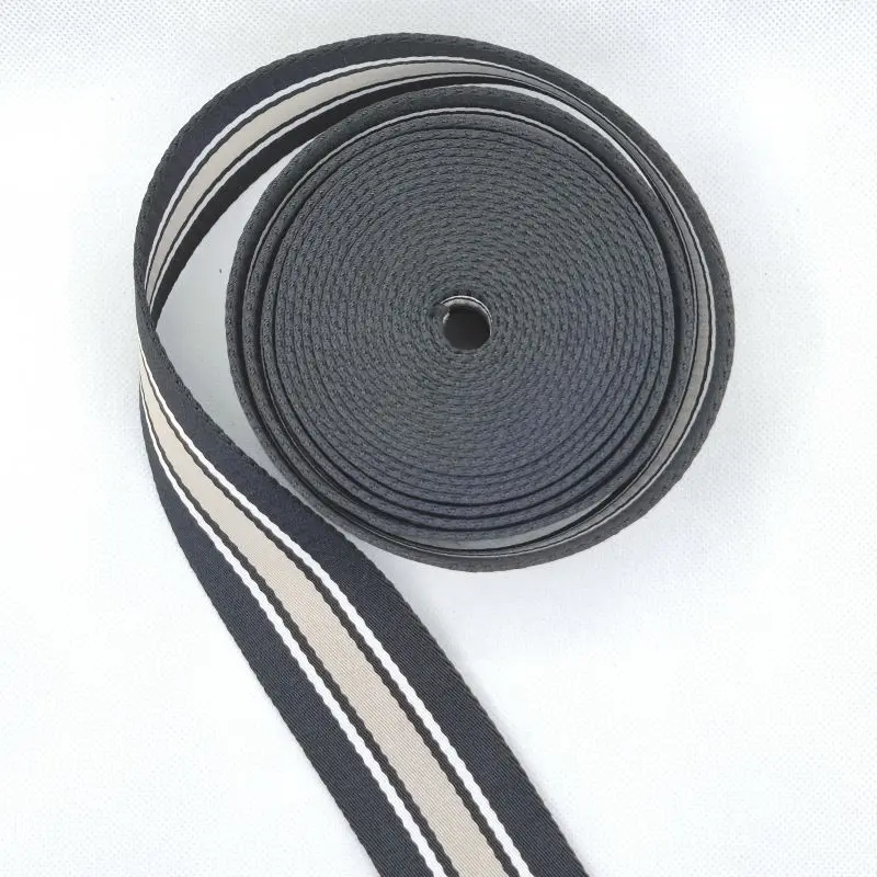 

4 Meters, 50mm Imitation Cotton Jacquard Webbing used for Shoulder Strap of Handbag, Camera, Guitar