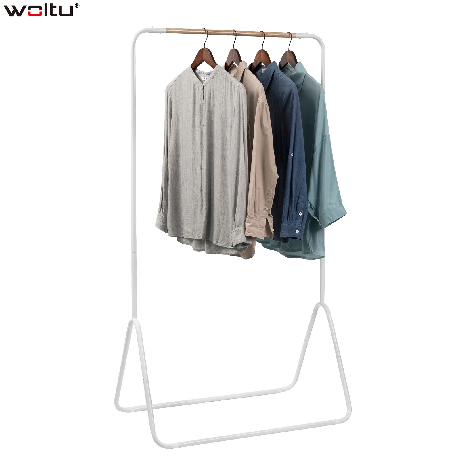 WOLTU White Simple Design Coat Rack Heavy Duty Clothes Rail Hallway Entry Stand Metal Frame Clothing Drying Racks Organizer
WOLTU White Simple Design Coat Rack Heavy Duty Clothes Rail Hallway Entry Stand Metal Frame Clothing Drying Racks Organizer