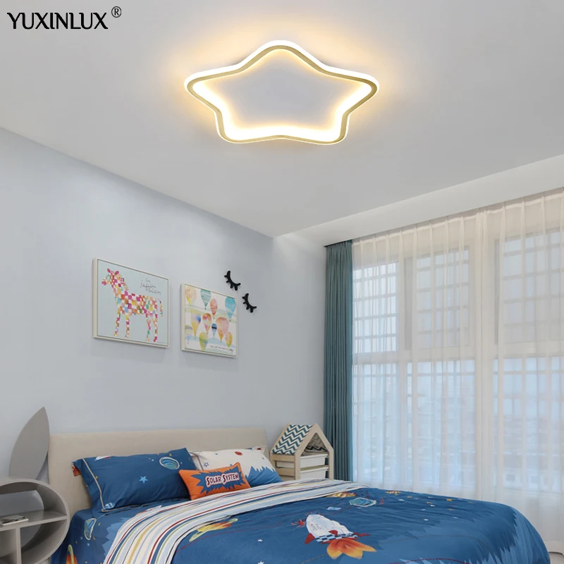 Minimalist Five-Pointed Star Led Ceiling Light Children's Room Black White Lamp For Living Dining Room Study Simple Star Fixture
Minimalist Five-Pointed Star Led Ceiling Light Children's Room Black White Lamp For Living Dining Room Study Simple Star Fixture