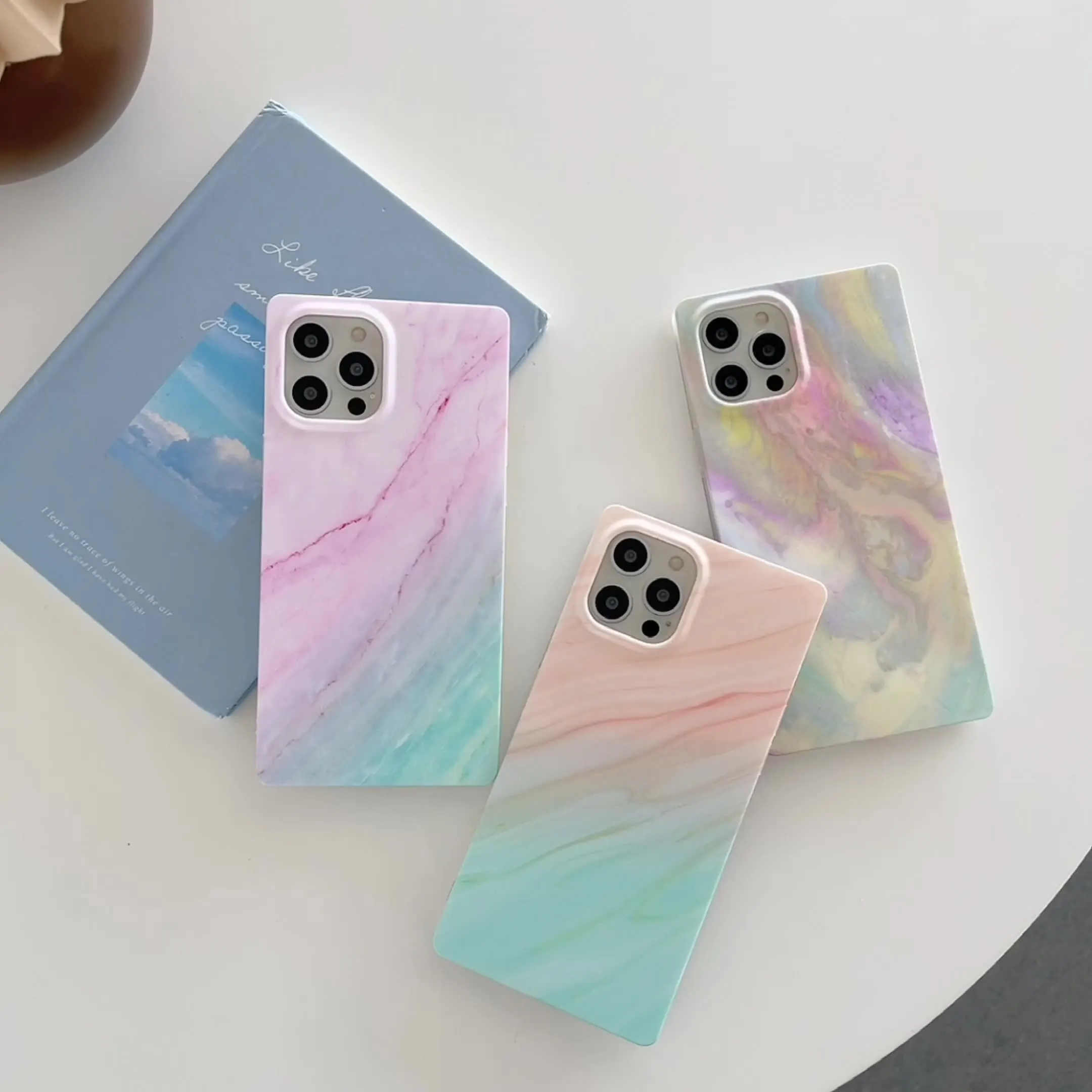 Gradient Marble Phone Case For iPhone 12 13 11 Pro Max XR XS Max X 7 8 Plus 12 13Pro Shockproof Square IMD Silicone Back Cover
Gradient Marble Phone Case For iPhone 12 13 11 Pro Max XR XS Max X 7 8 Plus 12 13Pro Shockproof Square IMD Silicone Back Cover