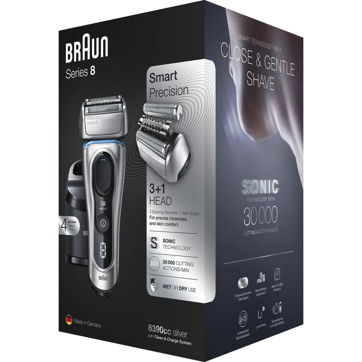 

Braun Series 8 8390cc Kablosuz Tra Makinesi