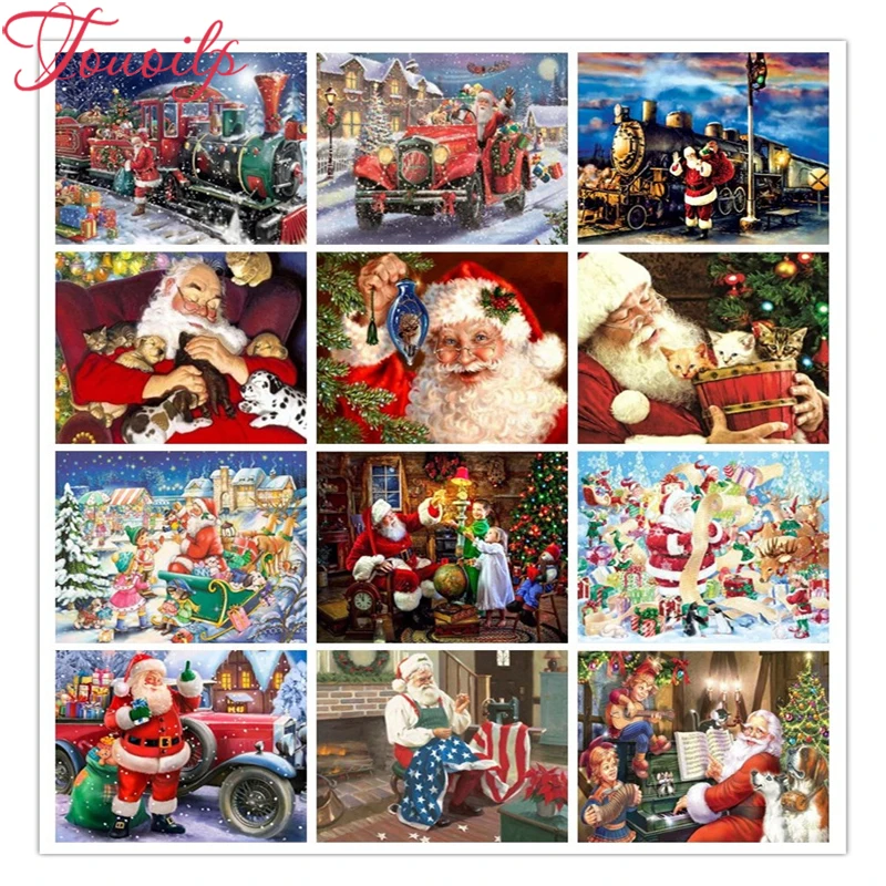TOUOILP Full Square/Round Drill 5D DIY Diamond Painting Santa Claus gives gifts Embroidery Cross Stitch Mosaic Rhinestone Decor
TOUOILP Full Square/Round Drill 5D DIY Diamond Painting Santa Claus gives gifts Embroidery Cross Stitch Mosaic Rhinestone Decor