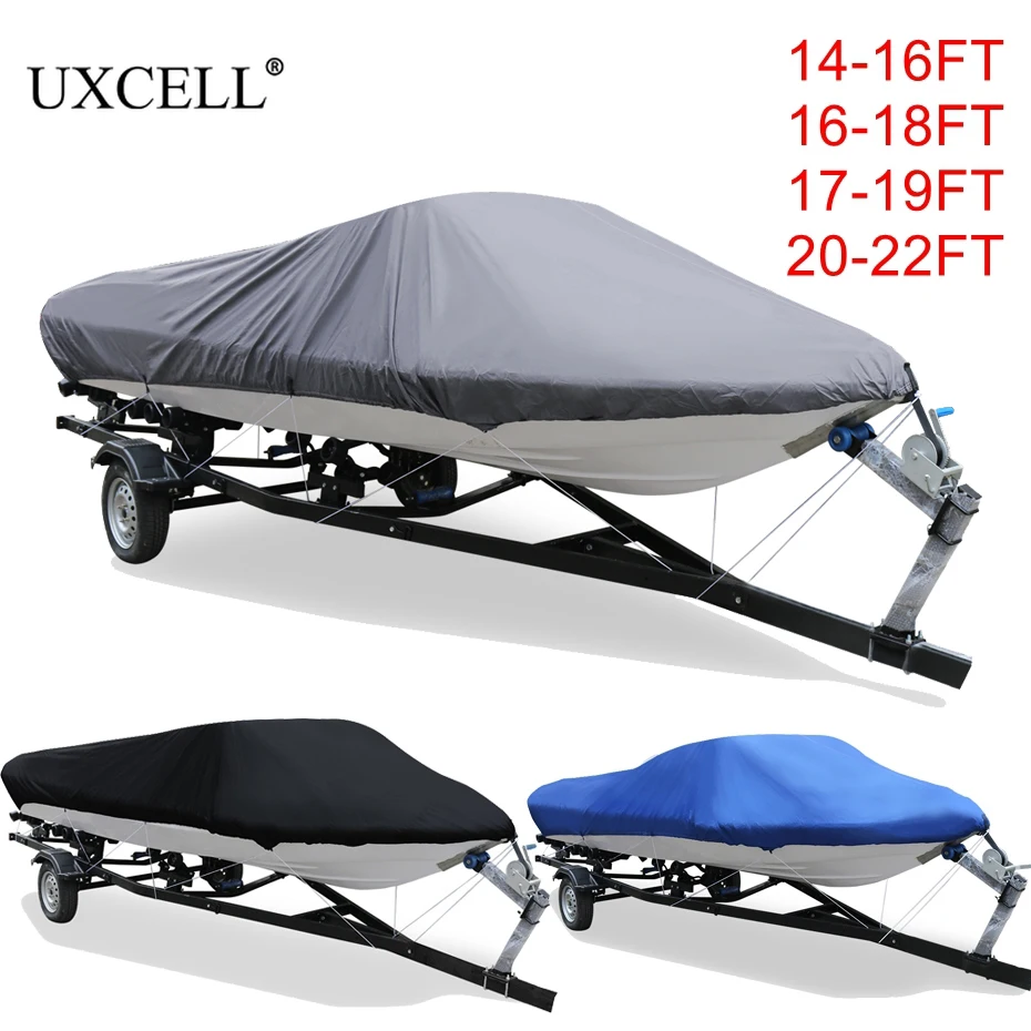 Чехол Для лыжной лодки Uxcell 210D 14-16ft/16-18ft/17-19ft/20-22ft | Автомобили и мотоциклы