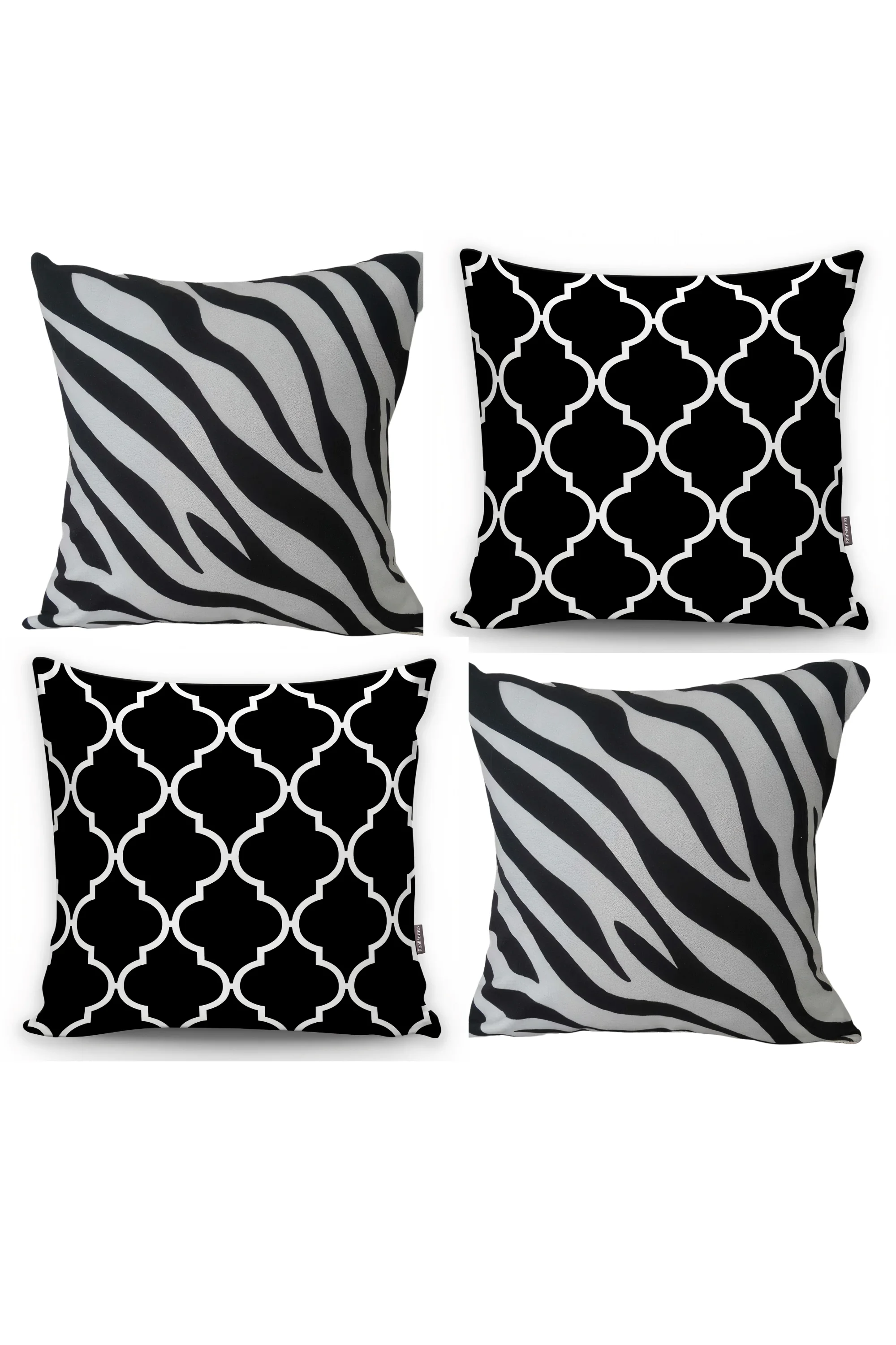 WHITE AND BLACK 4 PCS DECORATIVE 45X45 CM PILLOW CASE 2021 MODERN PRINT,GEOMETRIC STRIPED,DIRT-STAIN-REPELLENT PILLOW CASE
WHITE AND BLACK 4 PCS DECORATIVE 45X45 CM PILLOW CASE 2021 MODERN PRINT,GEOMETRIC STRIPED,DIRT-STAIN-REPELLENT PILLOW CASE