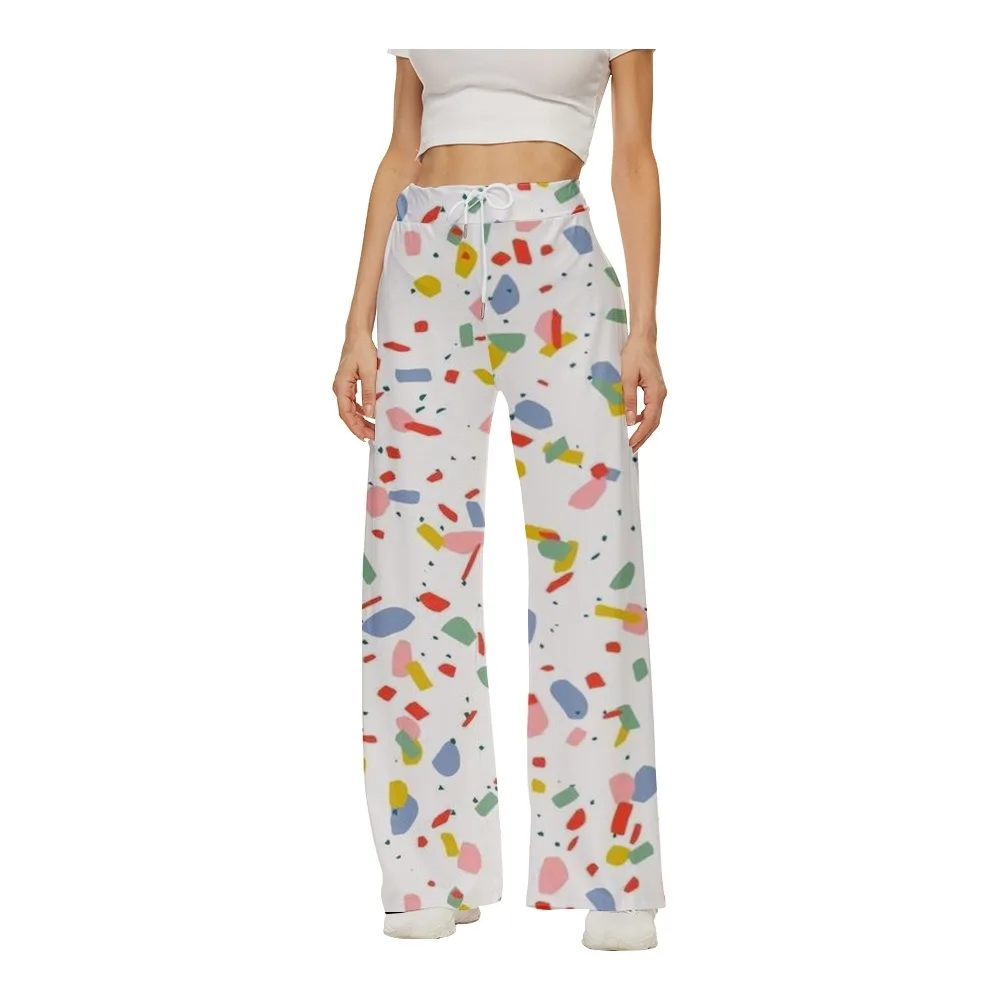 White Background Pop Contrast Color Squares Women's Casual Yoga Wide Leg Sweatpants
White Background Pop Contrast Color Squares Women's Casual Yoga Wide Leg Sweatpants