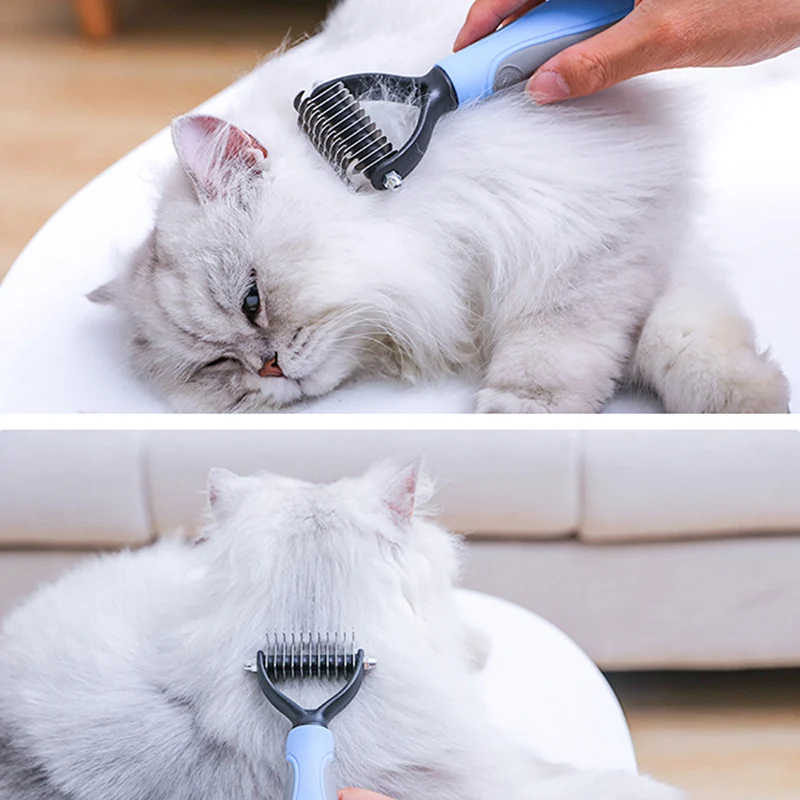 Автоматическая щетка для чистки собак и кошек удаляет внутренний слой