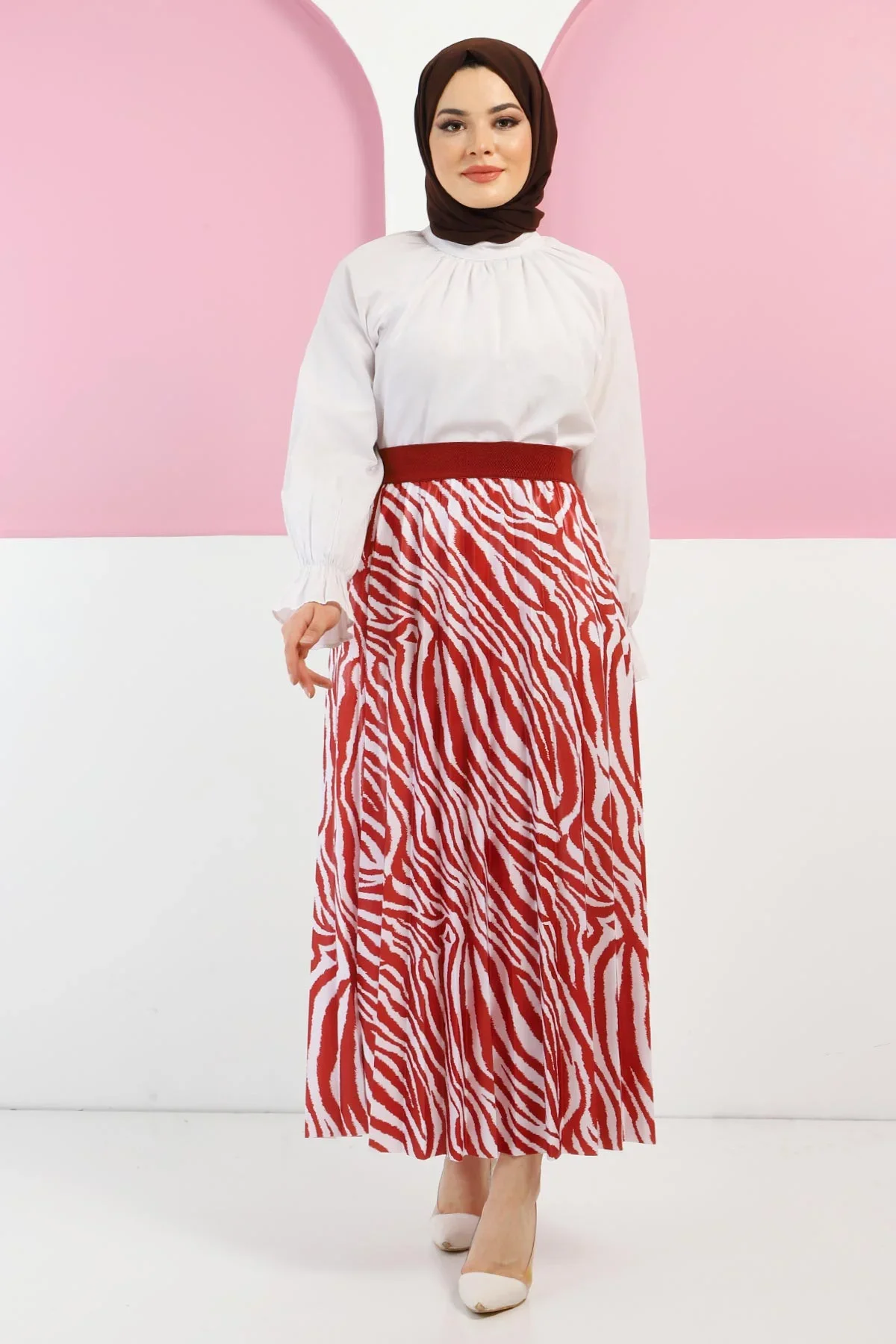 Ramadan Mubarak hijab pleated skirt Muslim zebra Skirt Nida Abayasm Muslim dress African modest women jilbab prayer dress Islami
Ramadan Mubarak hijab pleated skirt Muslim zebra Skirt Nida Abayasm Muslim dress African modest women jilbab prayer dress Islami