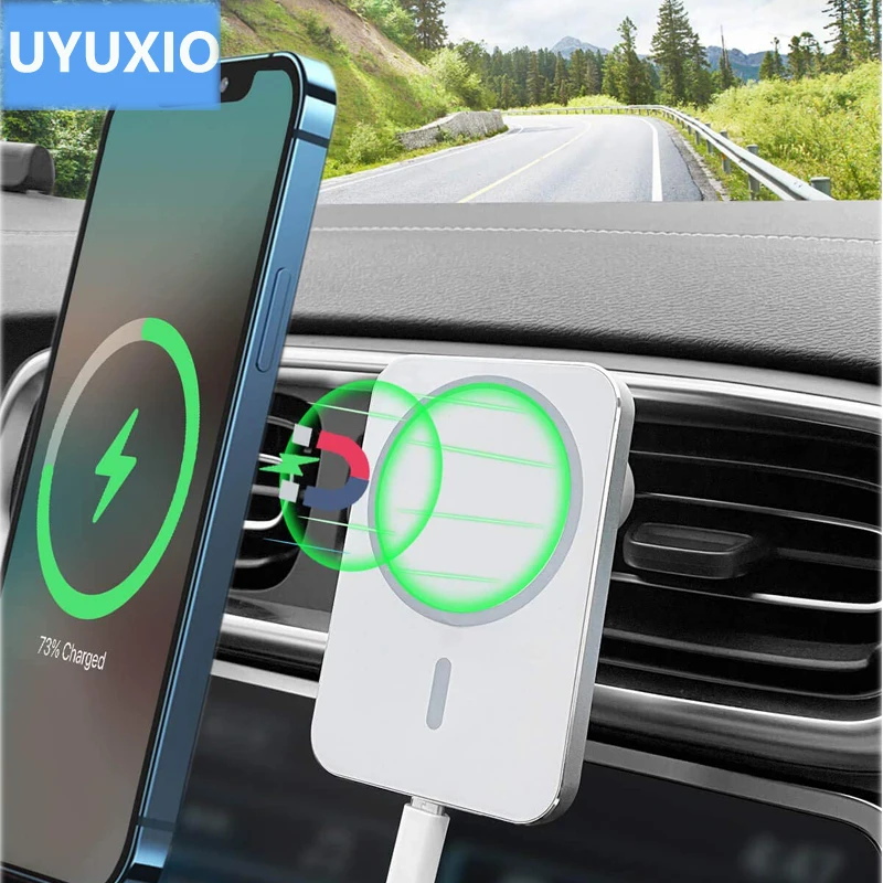 15W Fast Wireless Charging Car Phone Holder for iPhone 13 12 Pro Max Mini Magnetic Wireless Charger with I Did That Stickers
15W Fast Wireless Charging Car Phone Holder for iPhone 13 12 Pro Max Mini Magnetic Wireless Charger with I Did That Stickers